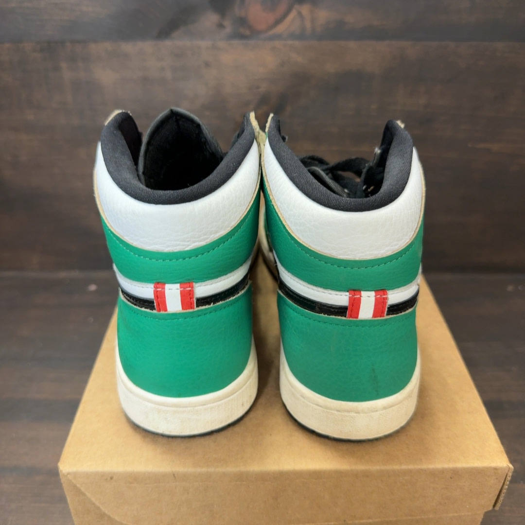 Jordan 1 Retro High Lucky Green (Women's) Size 8.5W (Pre-Owned) - Image 4