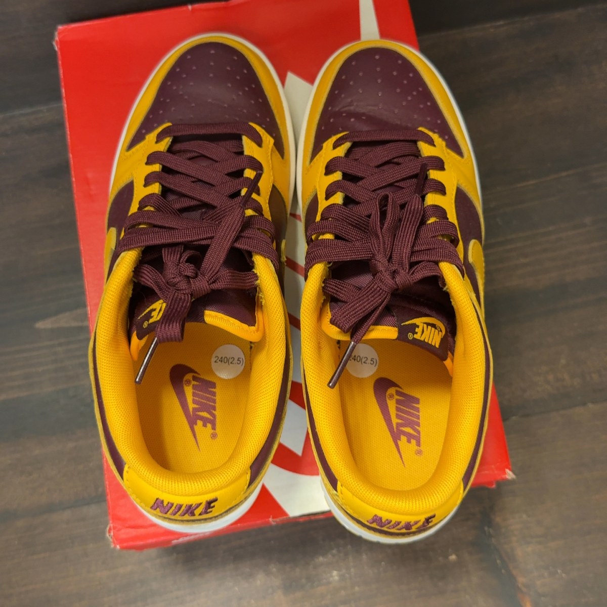 Nike Dunk Low Arizona State Size 6 (Pre-Owned)