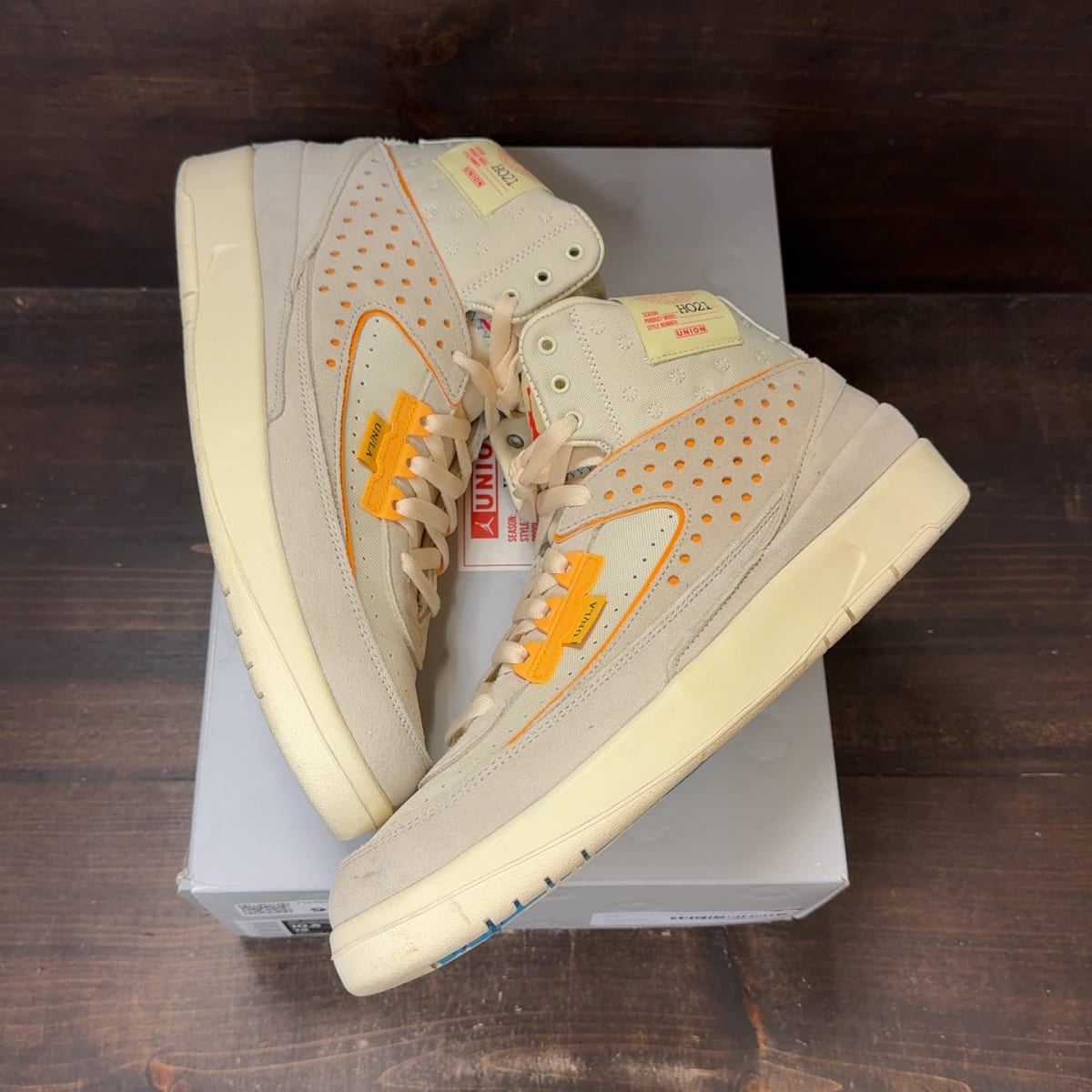Jordan 2 Retro SP Union Rattan Size 10.5 (Pre-Owned) - back