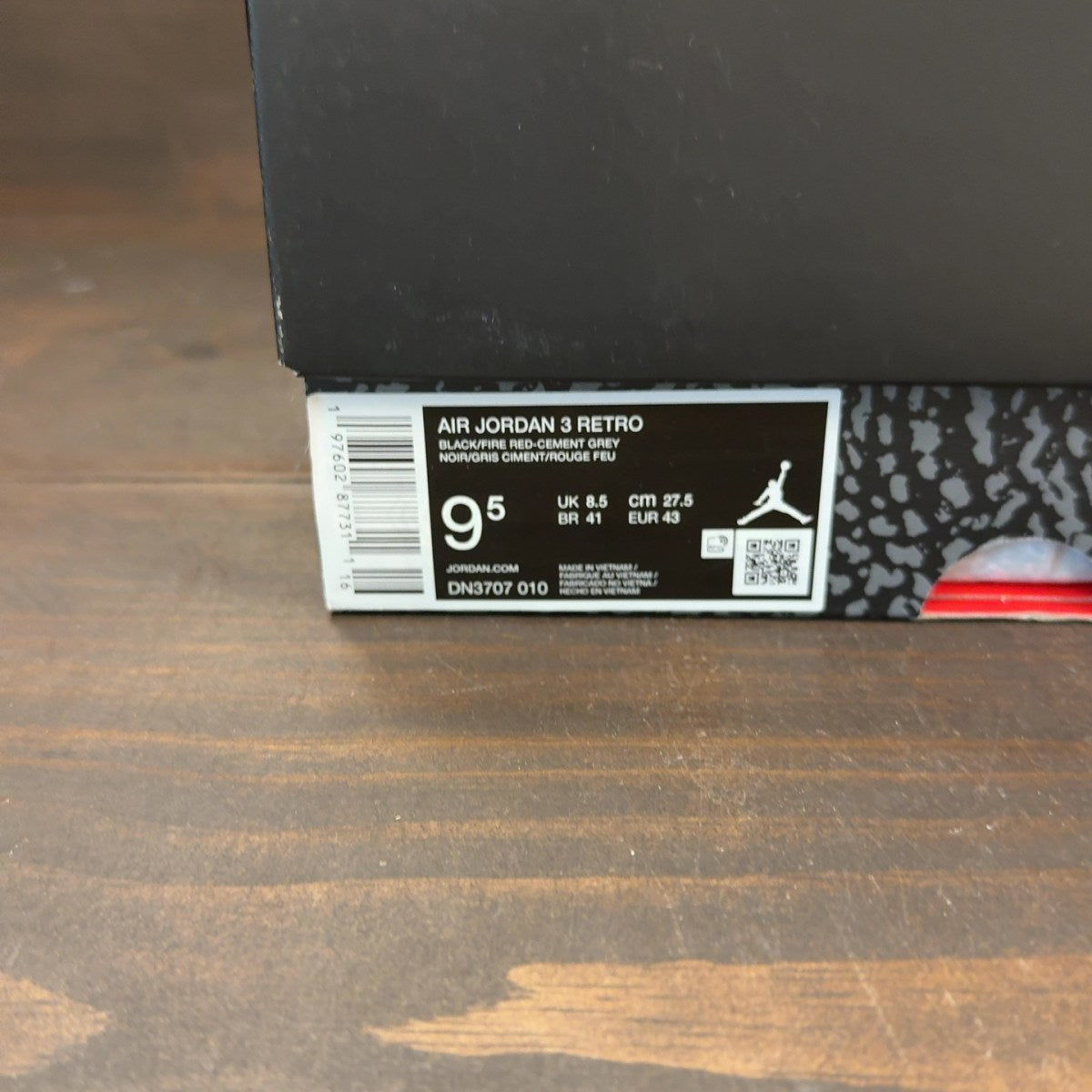 Jordan 3 Retro OG Black Cement (2024) - Image 7