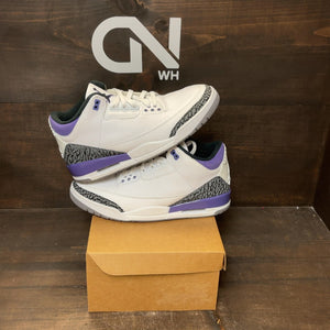 Jordan 3 Retro Dark Iris Size 11 (Pre-Owned) - Image 1