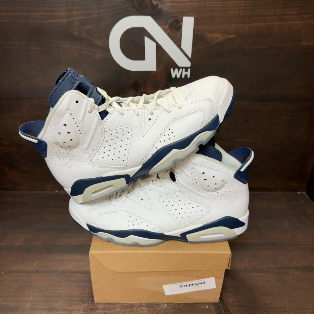 Jordan 6 Retro Midnight Navy (2022) Size 11.5 (Pre-Owned) - Image 1