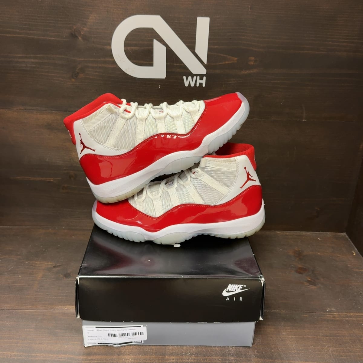 Jordan 11 Retro Cherry (2022) Size 9 (Pre-Owned) - front