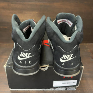 Jordan 5 Retro OG Black Metallic Reimagined Size 11.5 (Pre-Owned) - aux