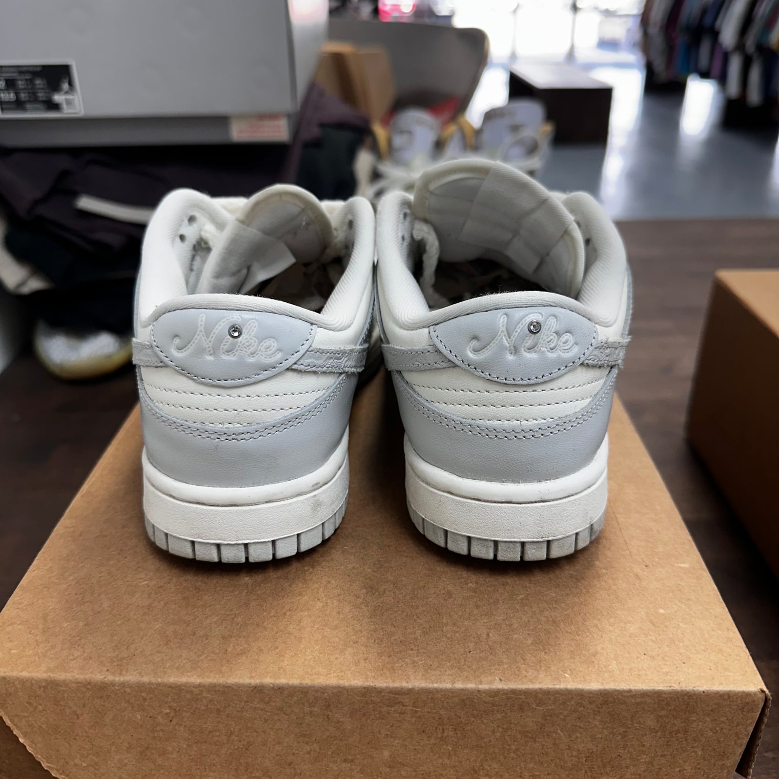 (W) Needlework Nike Dunk Low (USED, No Box)