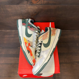 Nike Dunk Low SE Sail Multi-Camo Size 10 (Pre-Owned)
