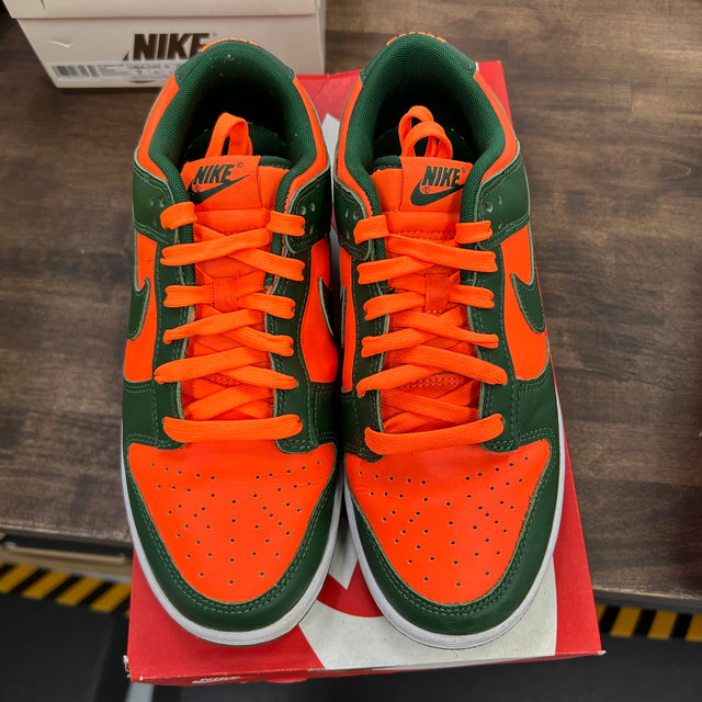 Miami Hurricanes Nike Dunk Low Retro (USED)