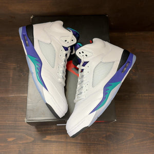 Jordan 5 Retro Grape (2025) Size 12.5 (Pre-Owned) - back