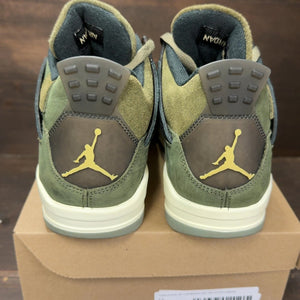 Jordan 4 Retro SE Craft Medium Olive Size 8.5 (Pre-Owned) - aux