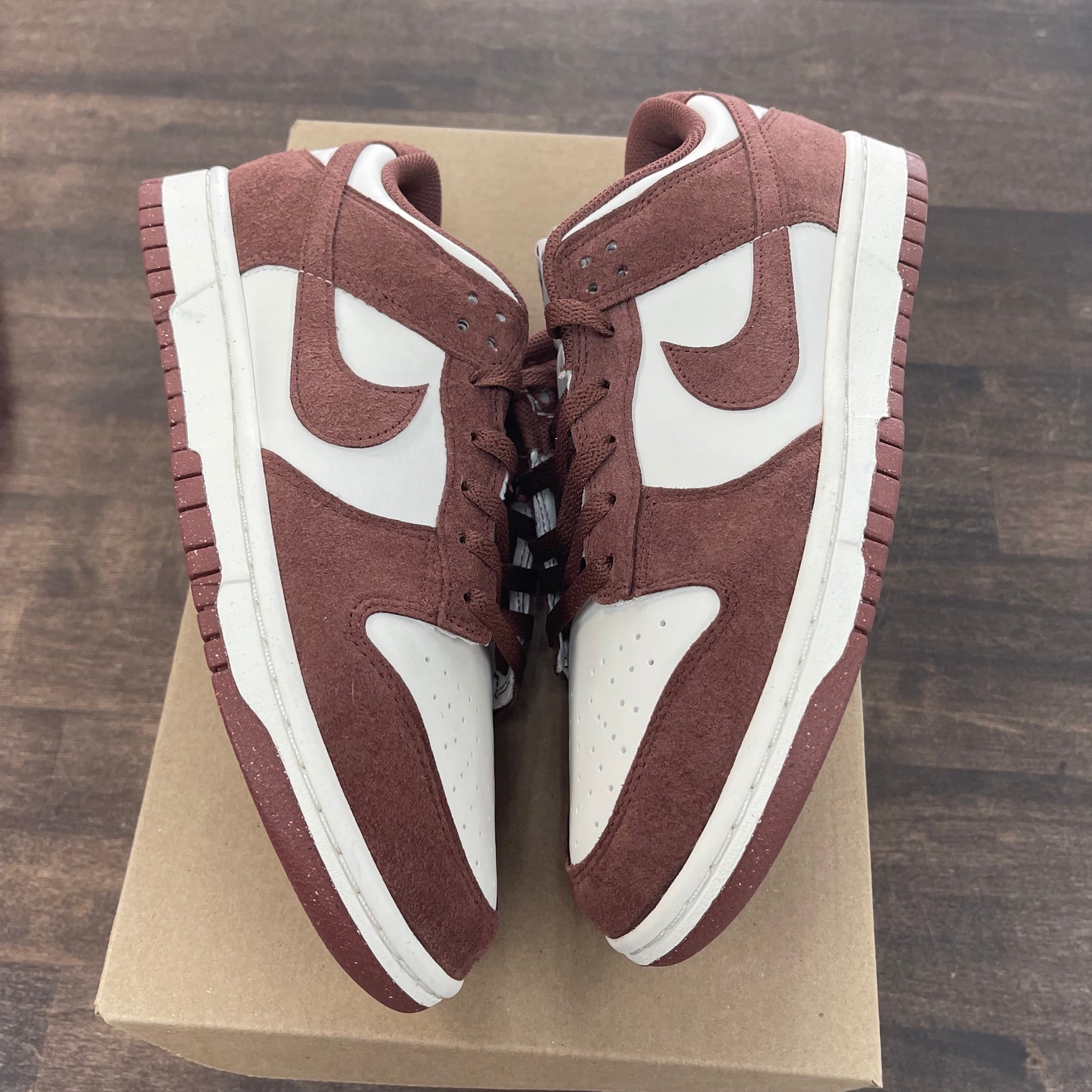 (W) Red Sequoia Next Nature Dunk Low (USED,No Box)