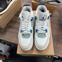 Military Blue Jordan 4 Retro (USED, No Box)