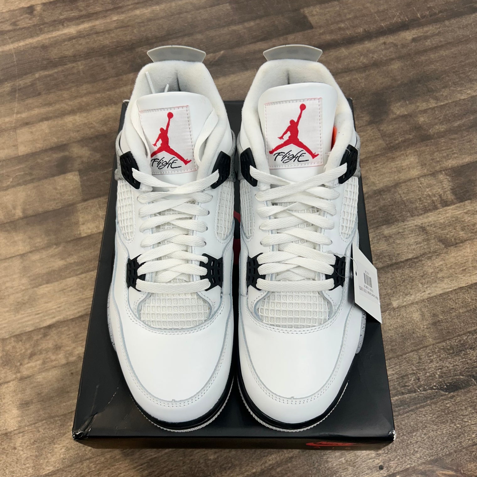 White Cement Jordan 4 2025 (USED)