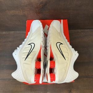 Nike Shox R4 White Phantom Picante Red (GS) - Image 6