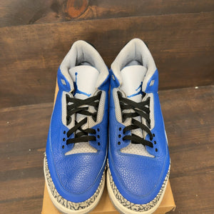 Jordan 3 Retro Varsity Royal Cement Size 13 (Pre-Owned) - Image 3