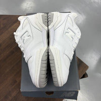 White Grey New Balance 550 (USED)