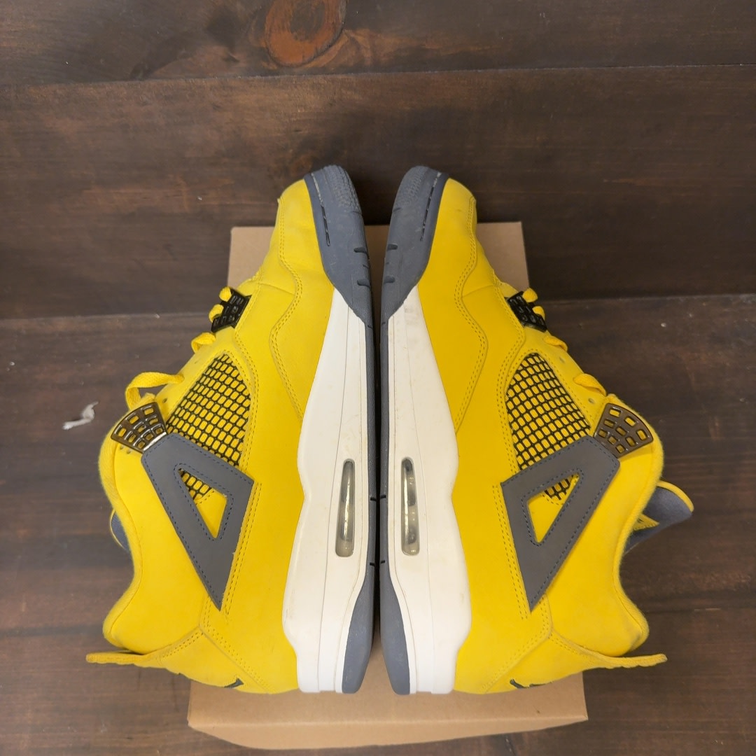 Jordan 4 Retro Lightning (2021) Size 12 (Pre-Owned) - Image 5