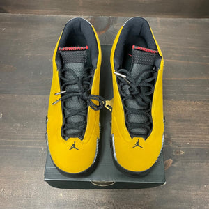 Jordan 14 Retro University Gold (GS) Size 7Y (Pre-Owned) - back