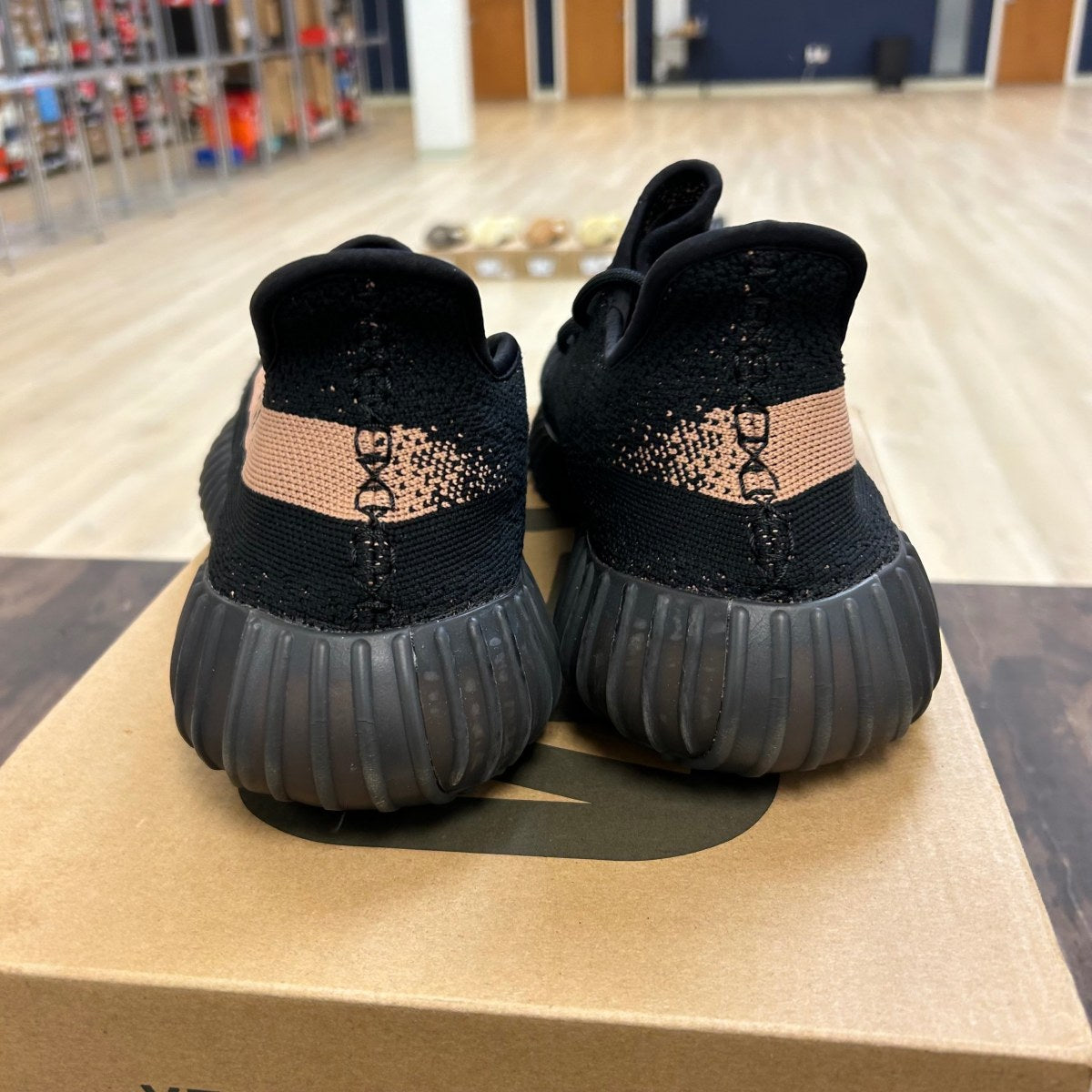 adidas Yeezy Boost 350 V2 Core Black Copper - Image 4