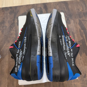 Jordan 2 Retro Low SP Off-White Black Blue - Image 7