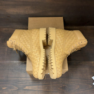 Timberland 6 Inch Premium Boot 'Woven Medium Beige Full Grain' Size 7.5 (Pre-Owned) - Image 5