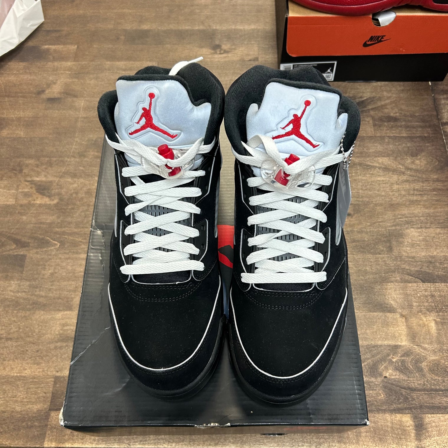 Black Metallic Jordan 5 (2025) (Lightly Worn)
