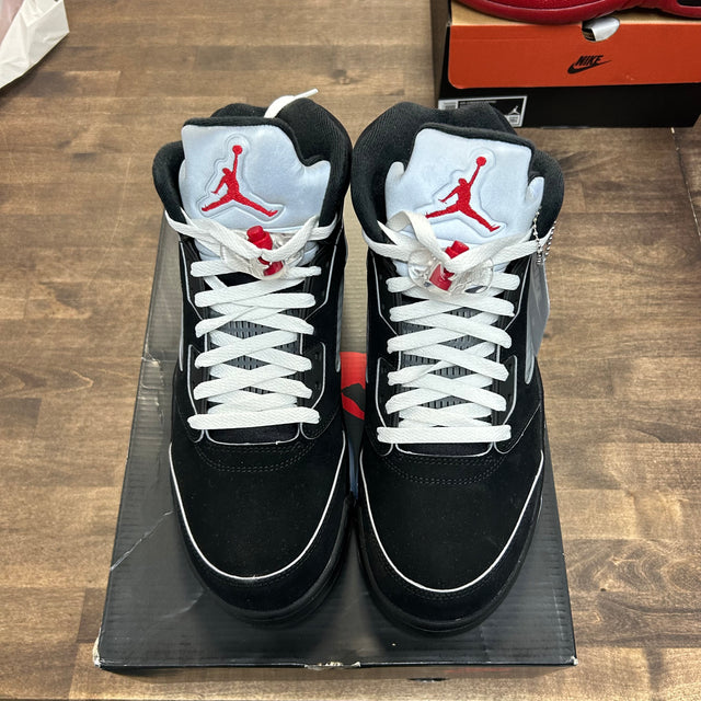 Black Metallic Jordan 5 (2025) (Lightly Worn)