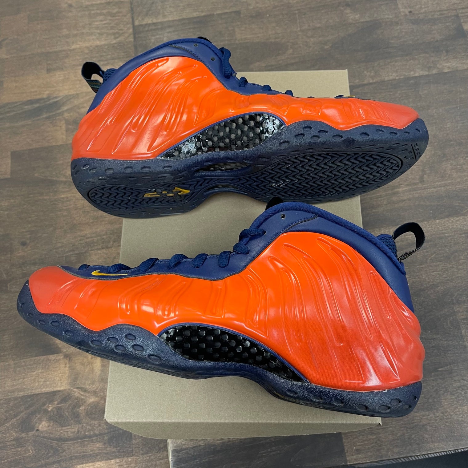Rugged Orange Nike Air Foamposite (USED,NO BOX)