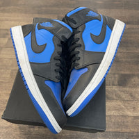Black Royal Blue Jordan 1 Mid (USED)