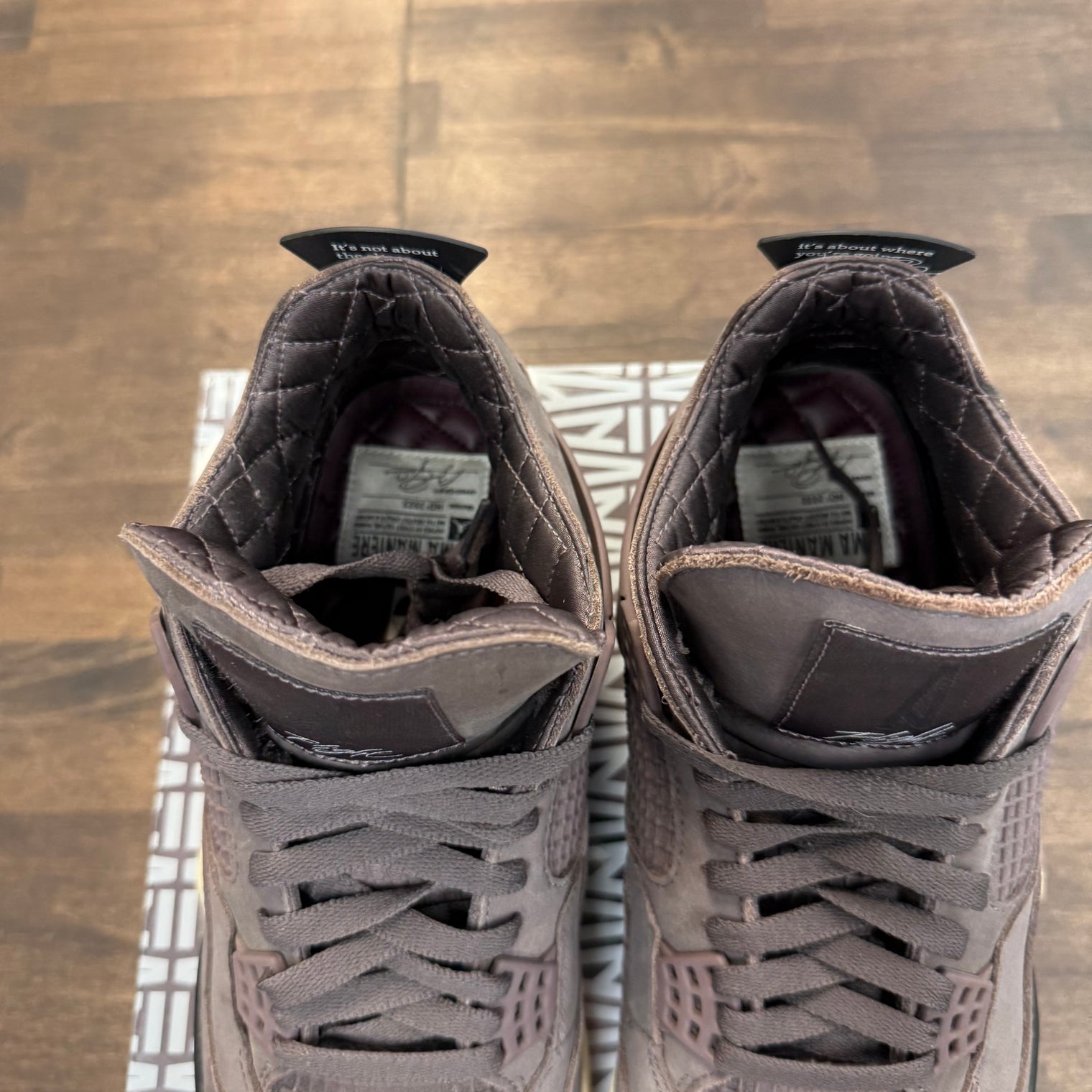 Violet Ore A Ma Maniere Jordan 4 (USED)