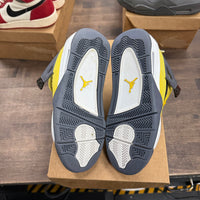Lightning Jordan 4 Retro (GS) (USED, No Box)