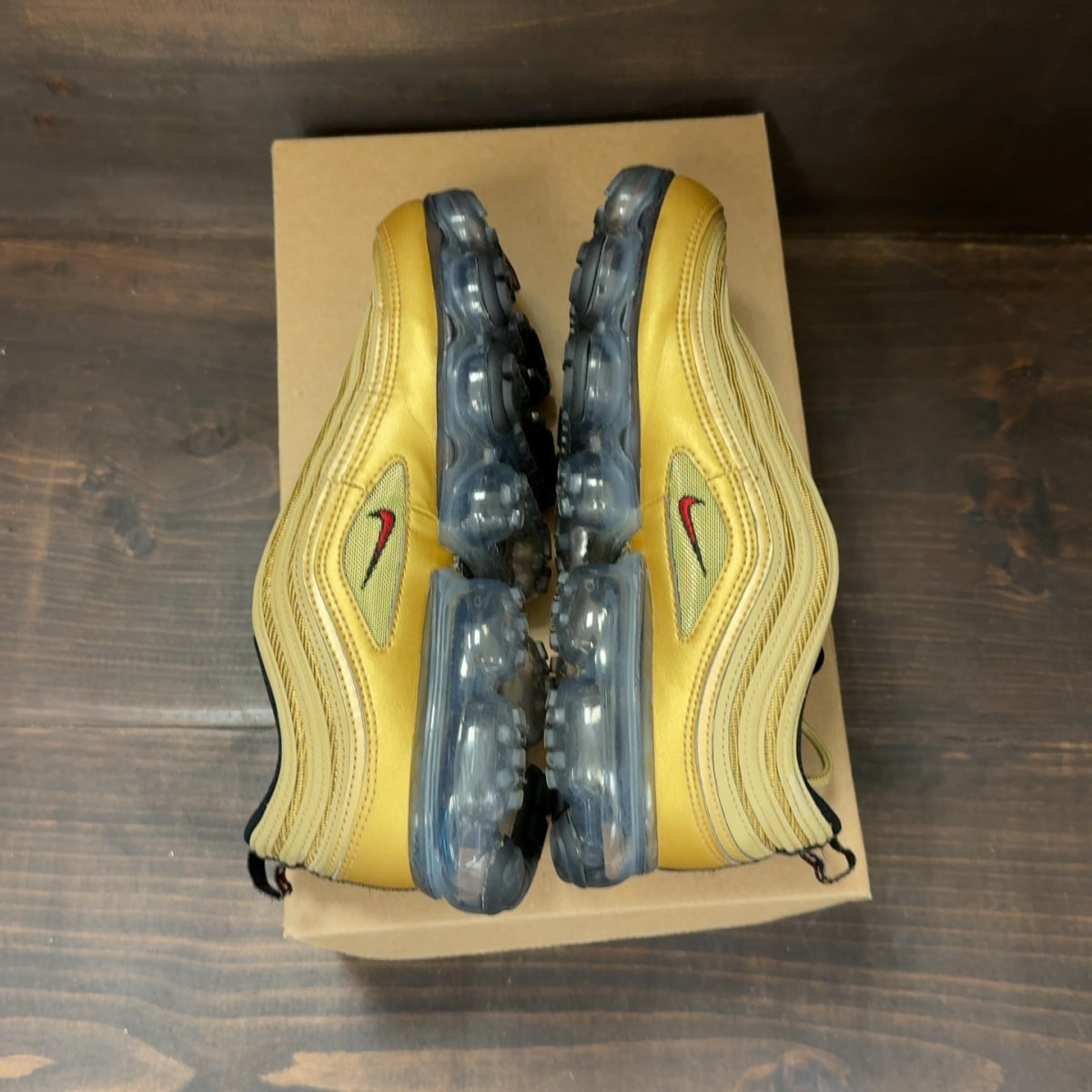 Nike Air Vapormax 97 'Metallic Gold' Size 8 (Pre-Owned) - Image 6