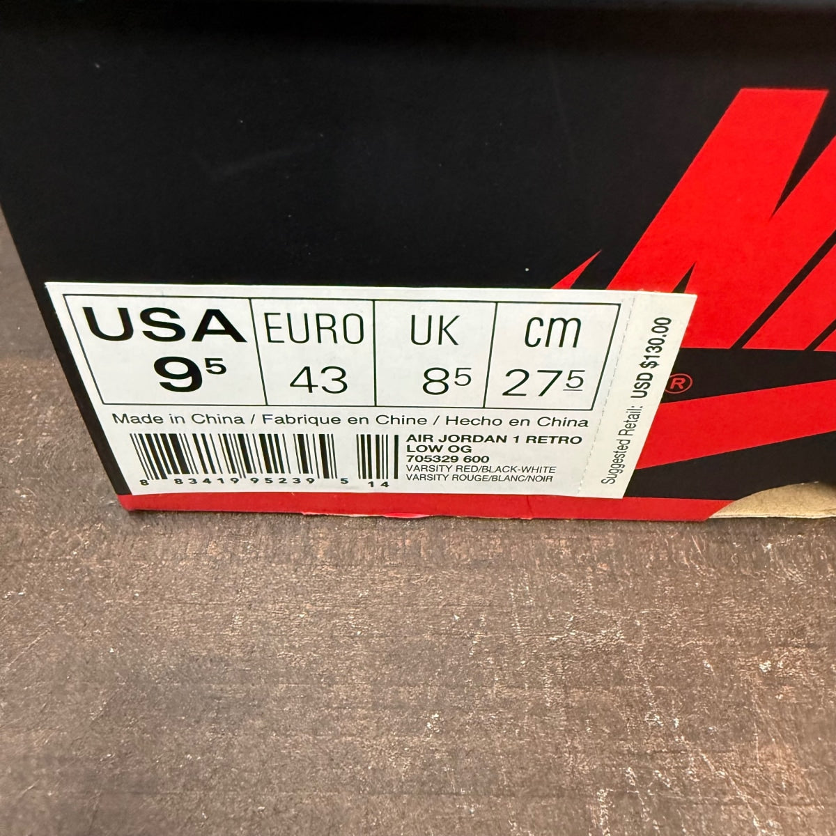 Jordan 1 Retro Low Chicago (2016) - Image 7