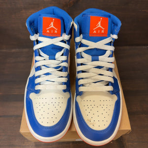 Jordan 1 Mid Knicks Size 8.5 (Pre-Owned) - Image 3
