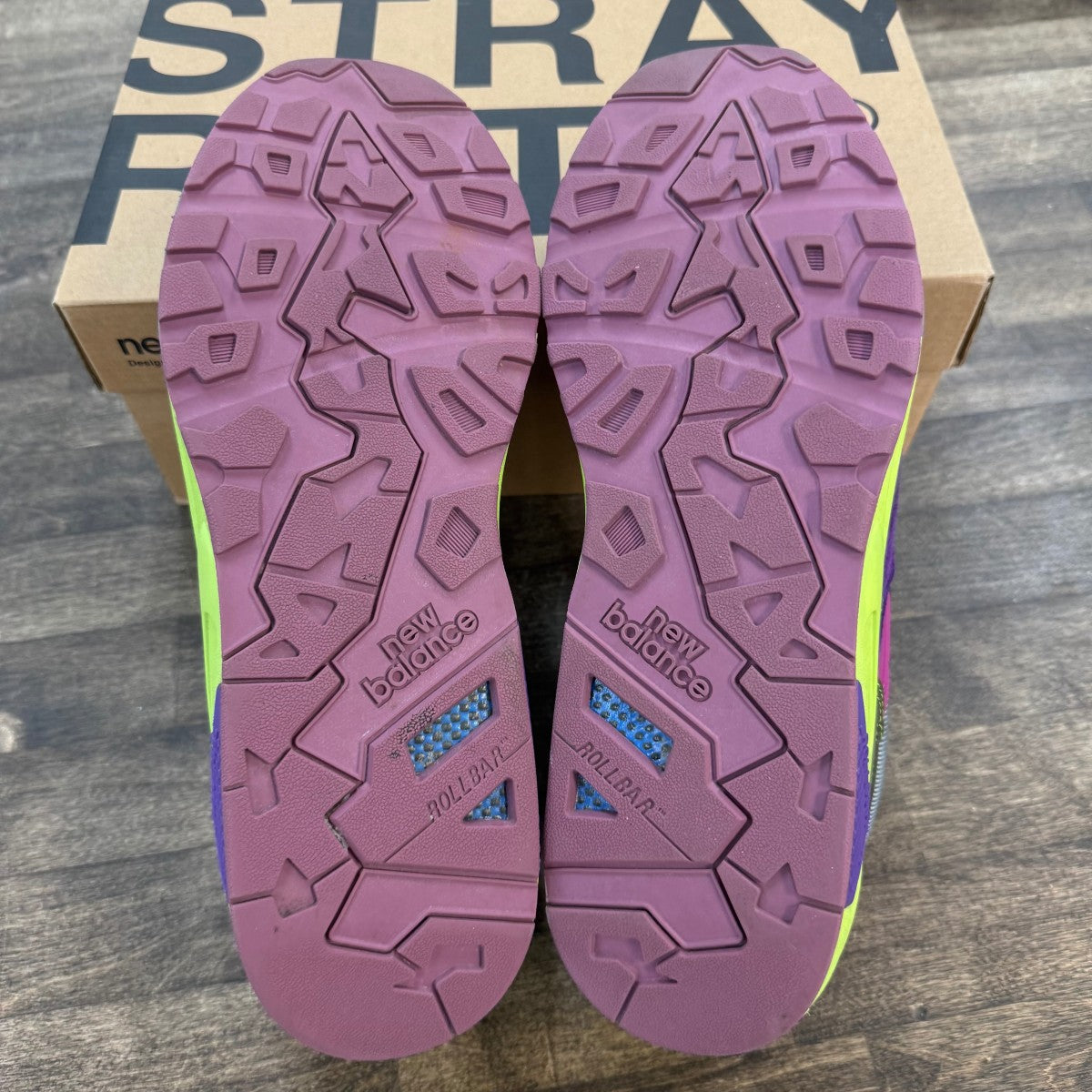 New Balance 580 Stray Rats Khaki Purple Size 12 (Pre-Owned) - Image 3