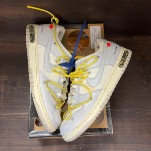 Nike Dunk Low Off-White Lot 27 - Image 2