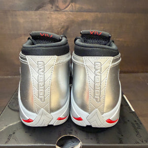 Jordan 14 Retro Metallic Silver (Women's) - Image 4