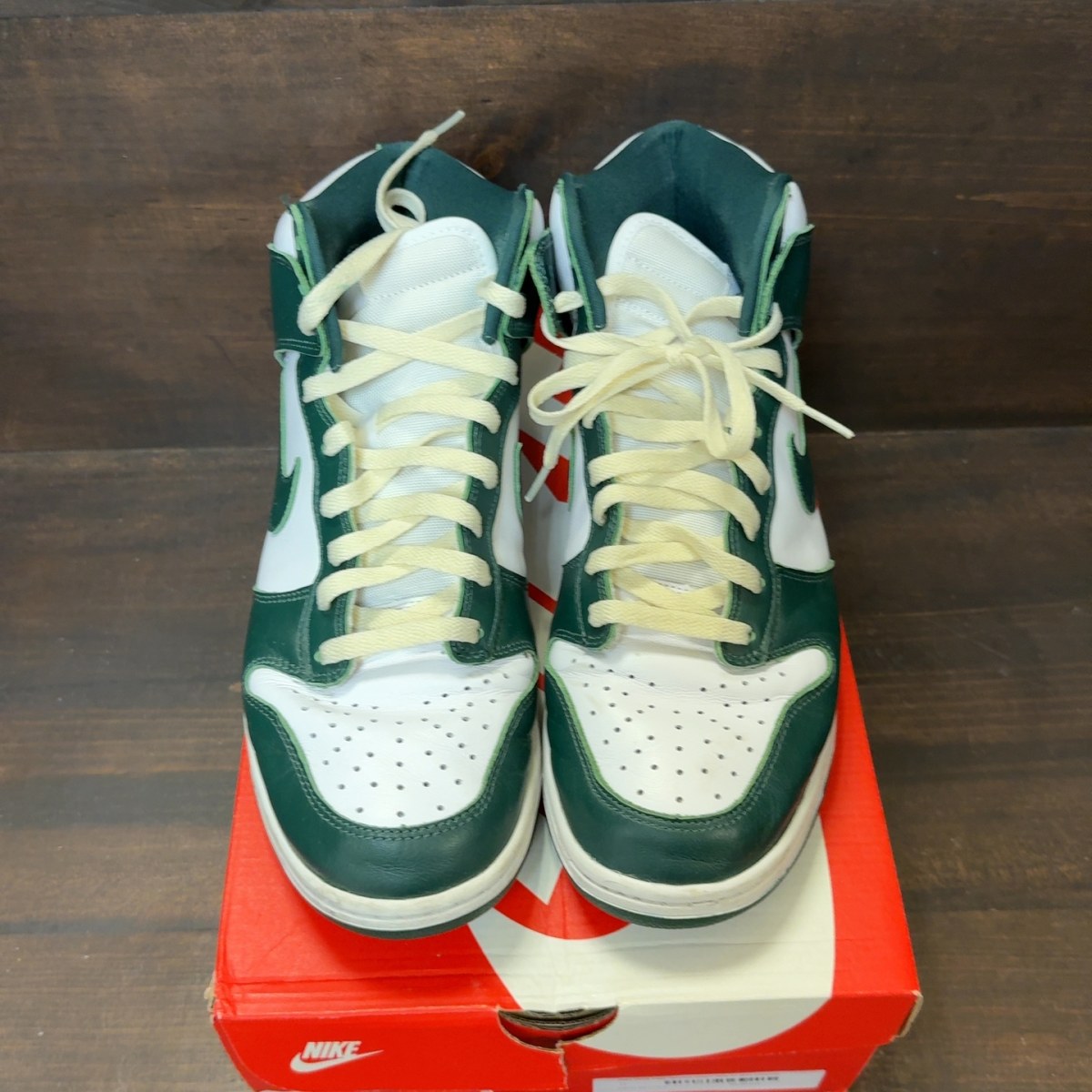 Nike Dunk High Spartan Green - Image 3