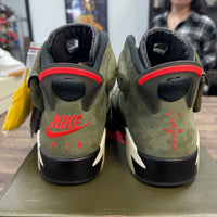 Olive Travis Scott Jordan 6 (Lightly Worn)
