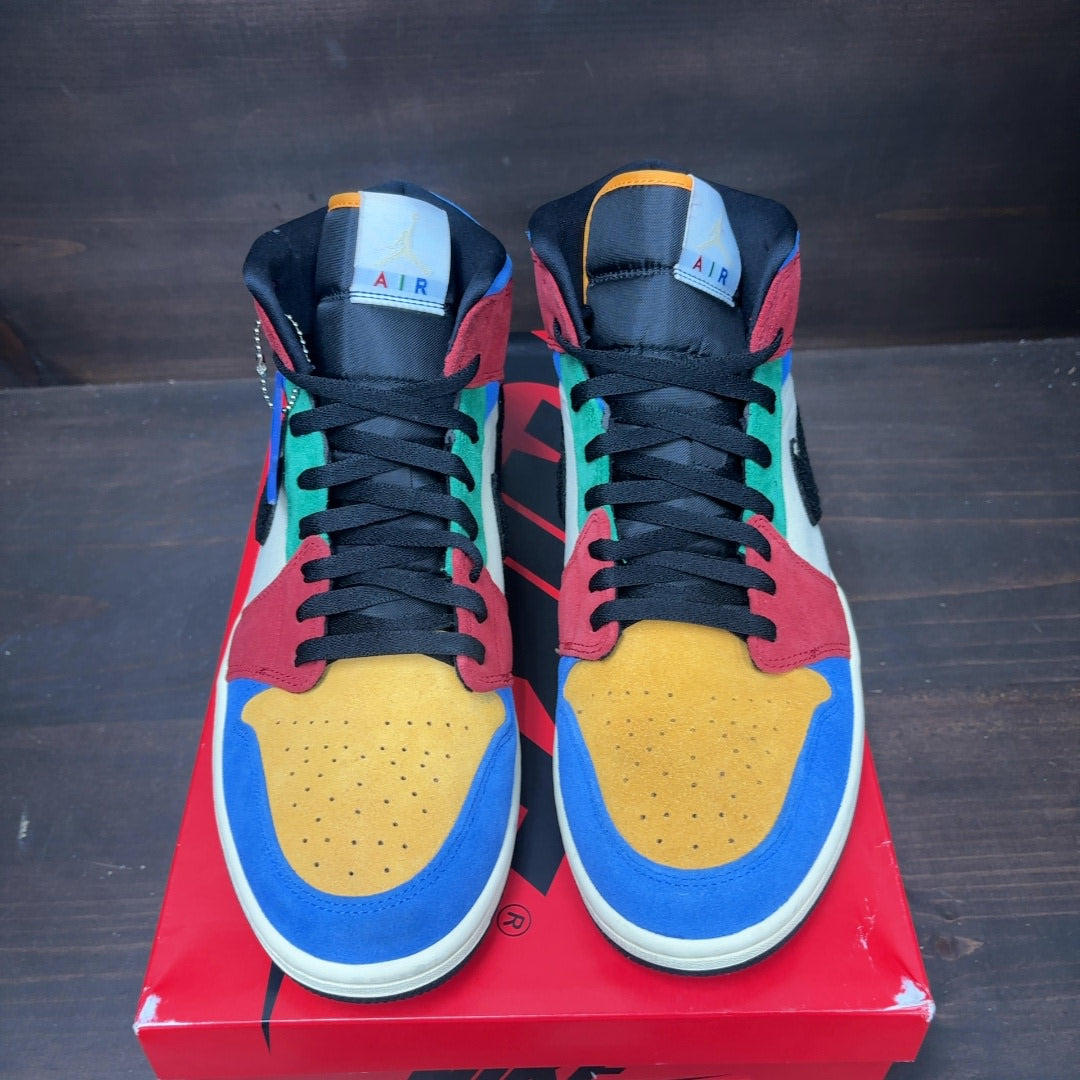 Jordan 1 Mid SE Fearless Blue the Great - Image 3
