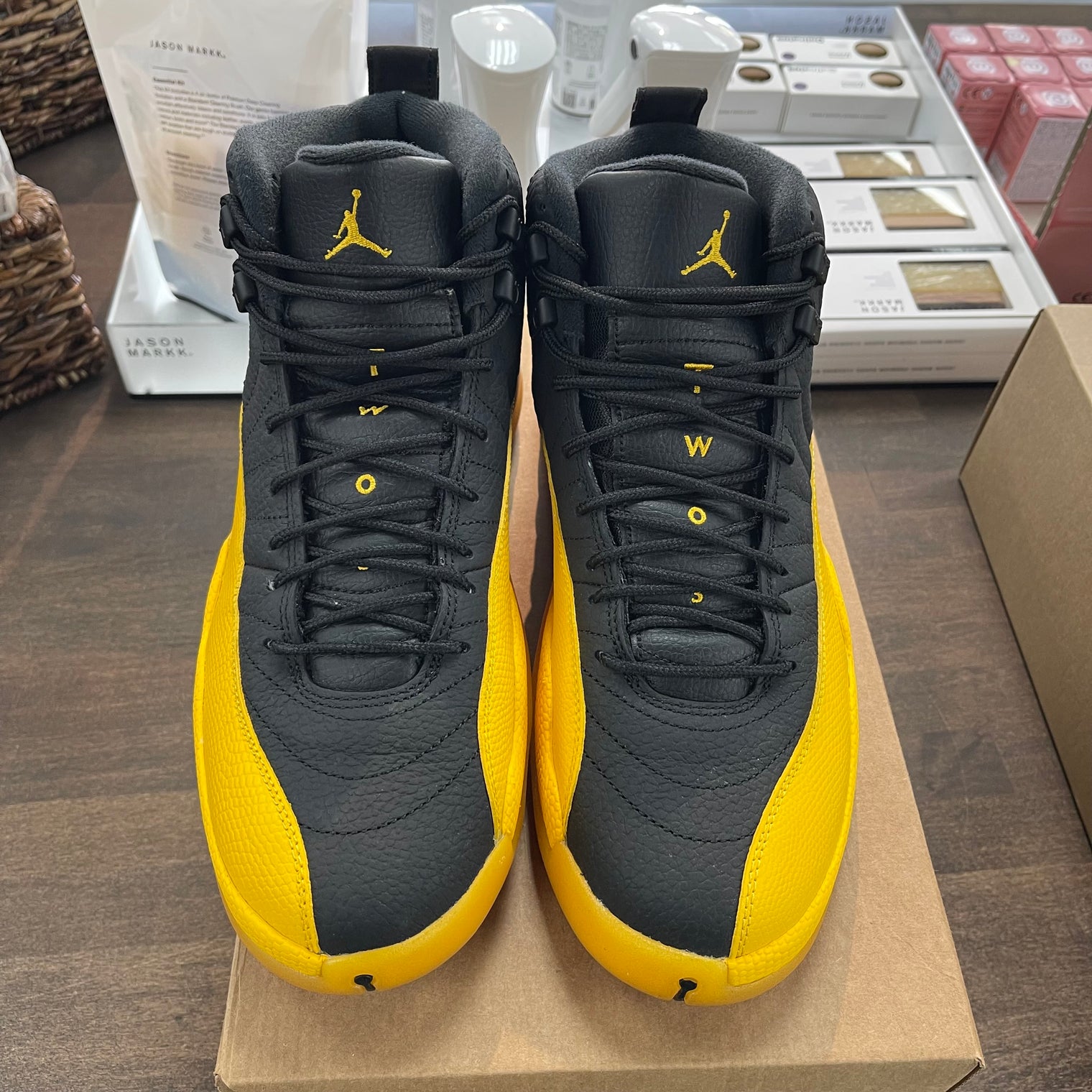 University Gold Jordan 12 (USED, No Box)