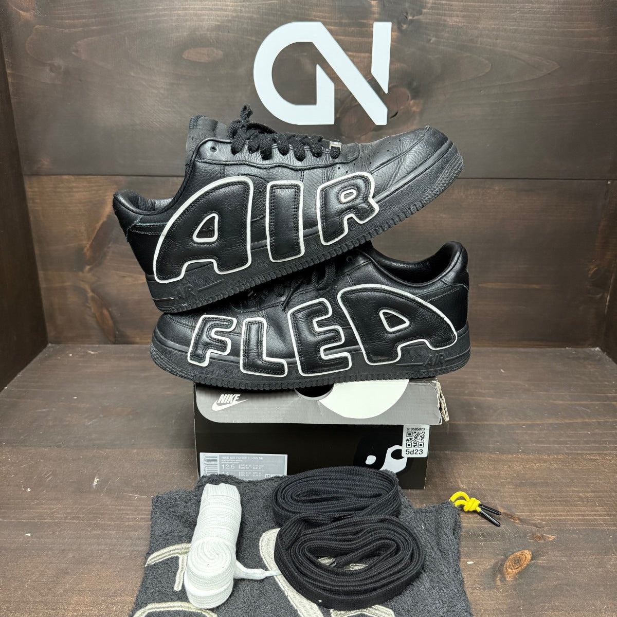 Nike Air Force 1 Low Cactus Plant Flea Market Black (2024) - Image 1