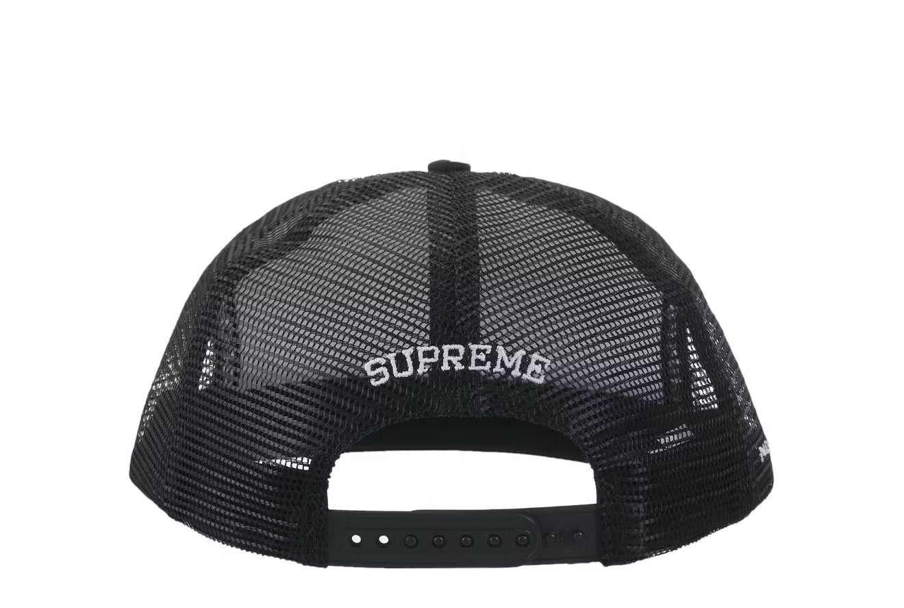 Supreme Numbered (N)ine Mickey Mesh Black 5-Panel Trucker