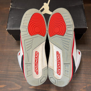 Jordan 3 Retro Fire Red (2013) (GS) Size 7Y (Pre-Owned) - aux