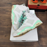 Jordan Mint Foam Jordan 6 Retro (Women’s) (USED) Size 11W (Pre-Owned) - Image 1