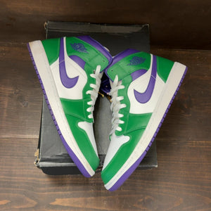 Jordan 1 Mid Incredible Hulk Size 12 (Pre-Owned) - back