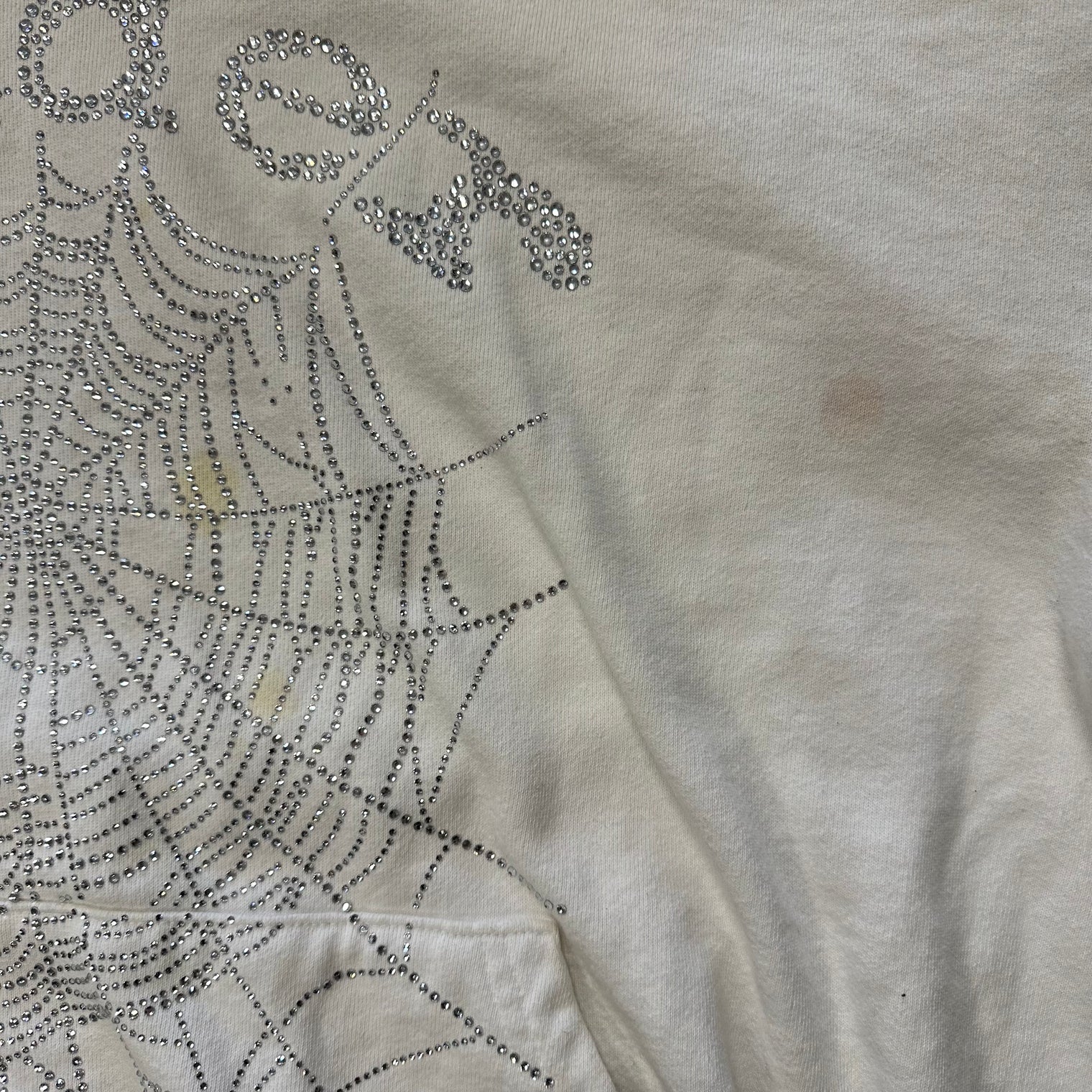Sp5der OG Rhinestone Hoodie (Used)