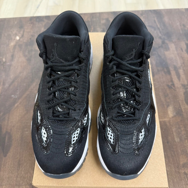 Jordan 11 Retro Low IE Craft Black White Size 9 (Pre-Owned) - Image 2