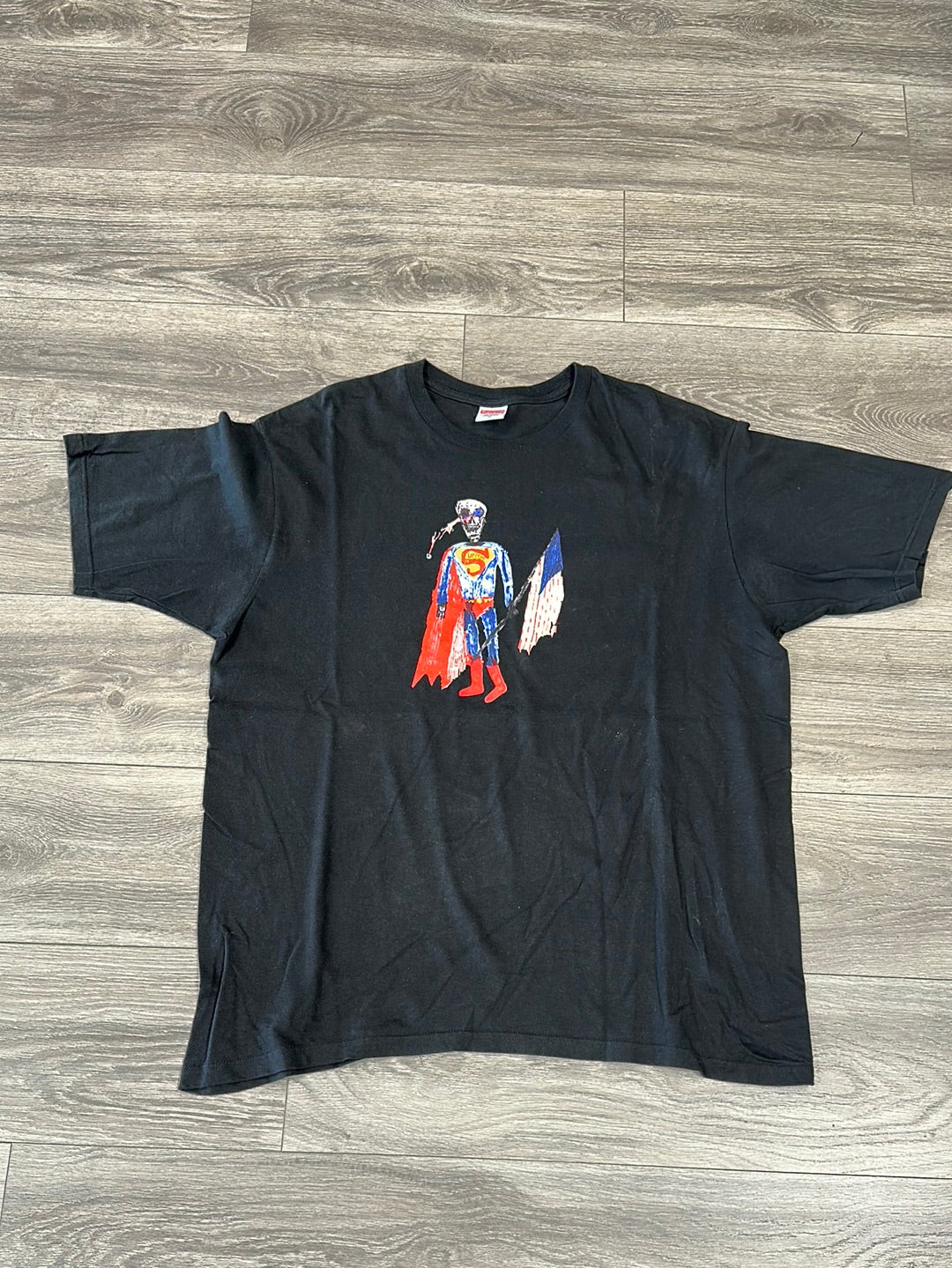 Supreme Skeleton Tee Black (Used)