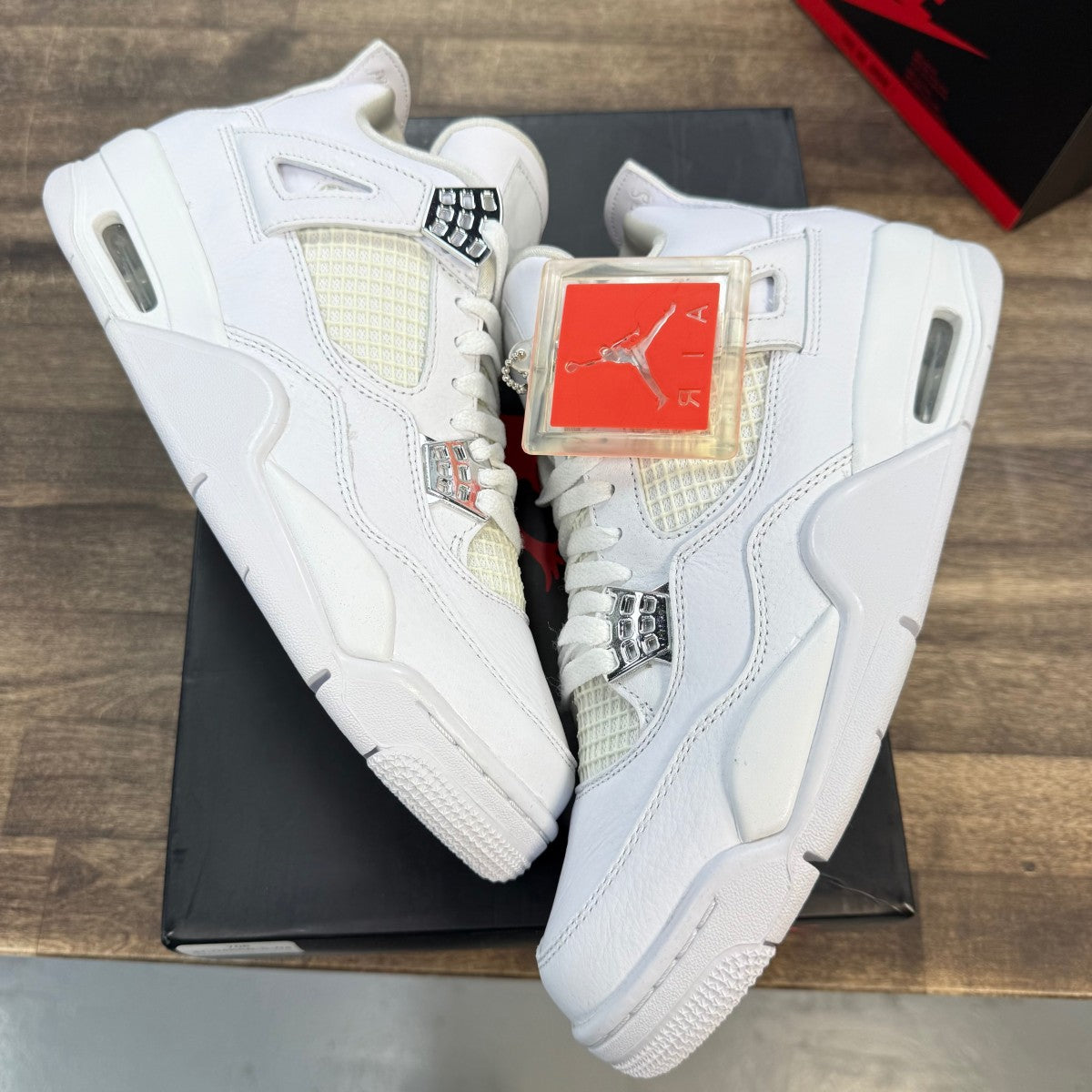 Jordan 4 Retro Pure Money (2017) - Image 1