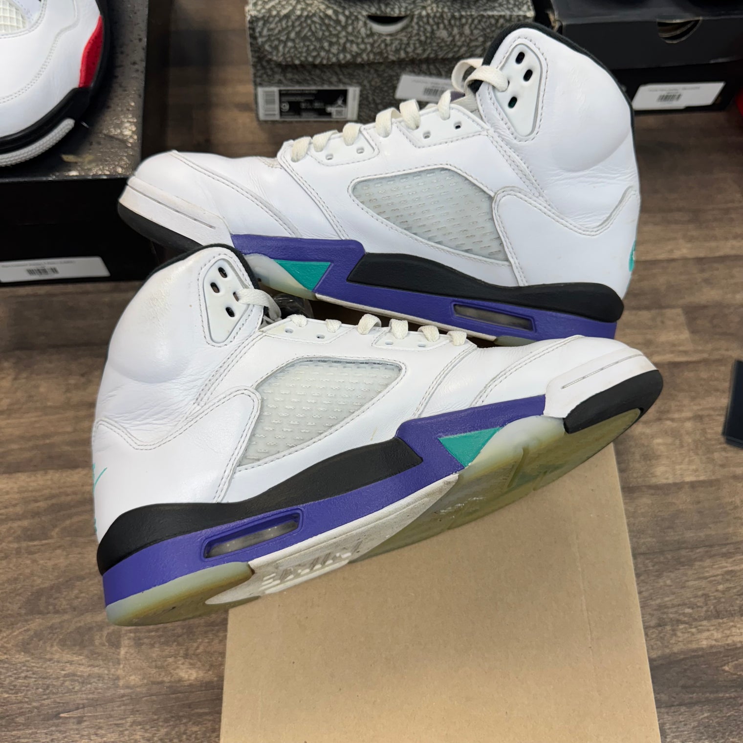 Grape Jordan 5 (2013) (USED, No Box)